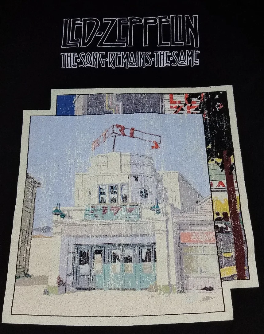 Винтажная футболка Led Zeppelin (2007г.) - миниатюра 3