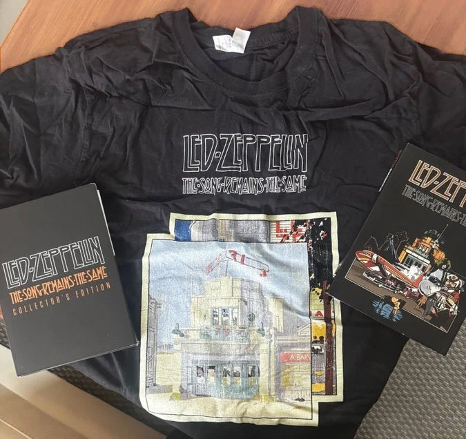 Винтажная футболка Led Zeppelin (2007г.) - миниатюра 7