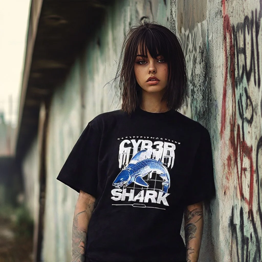 Стильная брендовая унисекс футболка C-Shark - Прокачай свой стиль! - изображение 1
