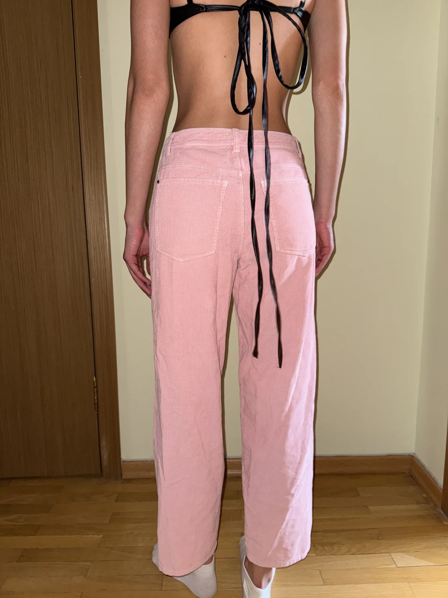 Розовые вельветовые джинсы Mavi S/M - миниатюра 3