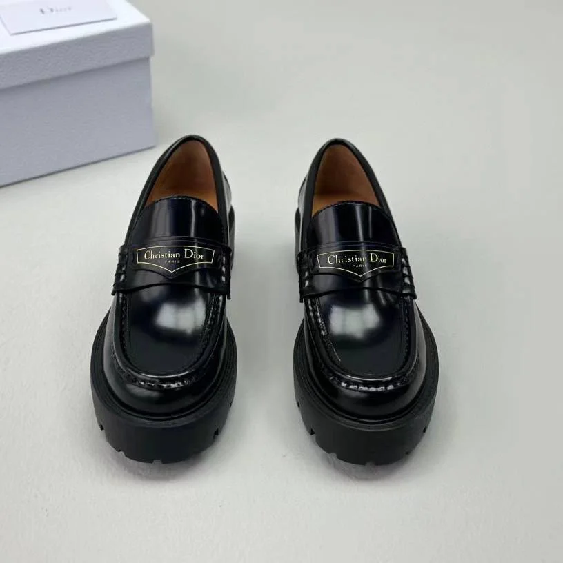 DIOR Boy Platform женские лоферы - миниатюра 4