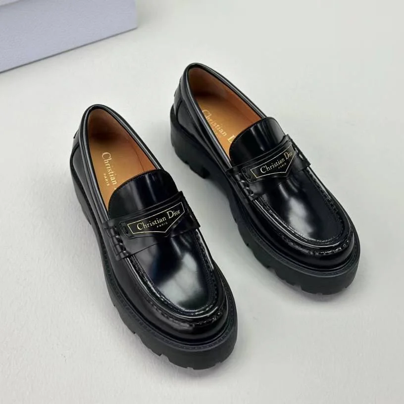 DIOR Boy Platform женские лоферы - миниатюра 5