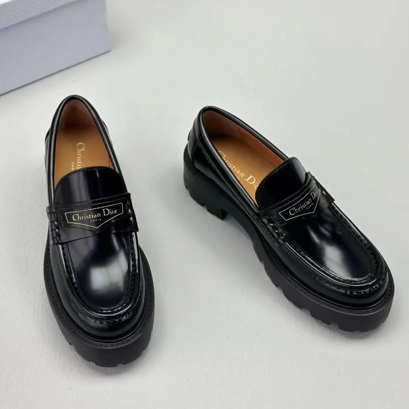 DIOR Boy Platform женские лоферы - миниатюра 7