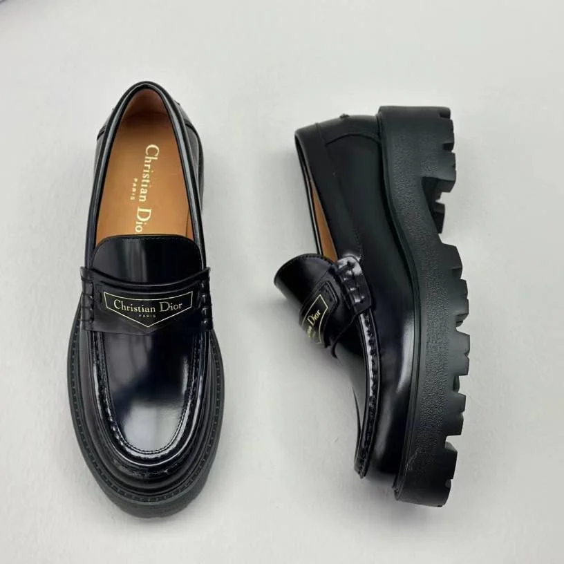 DIOR Boy Platform женские лоферы - миниатюра 8