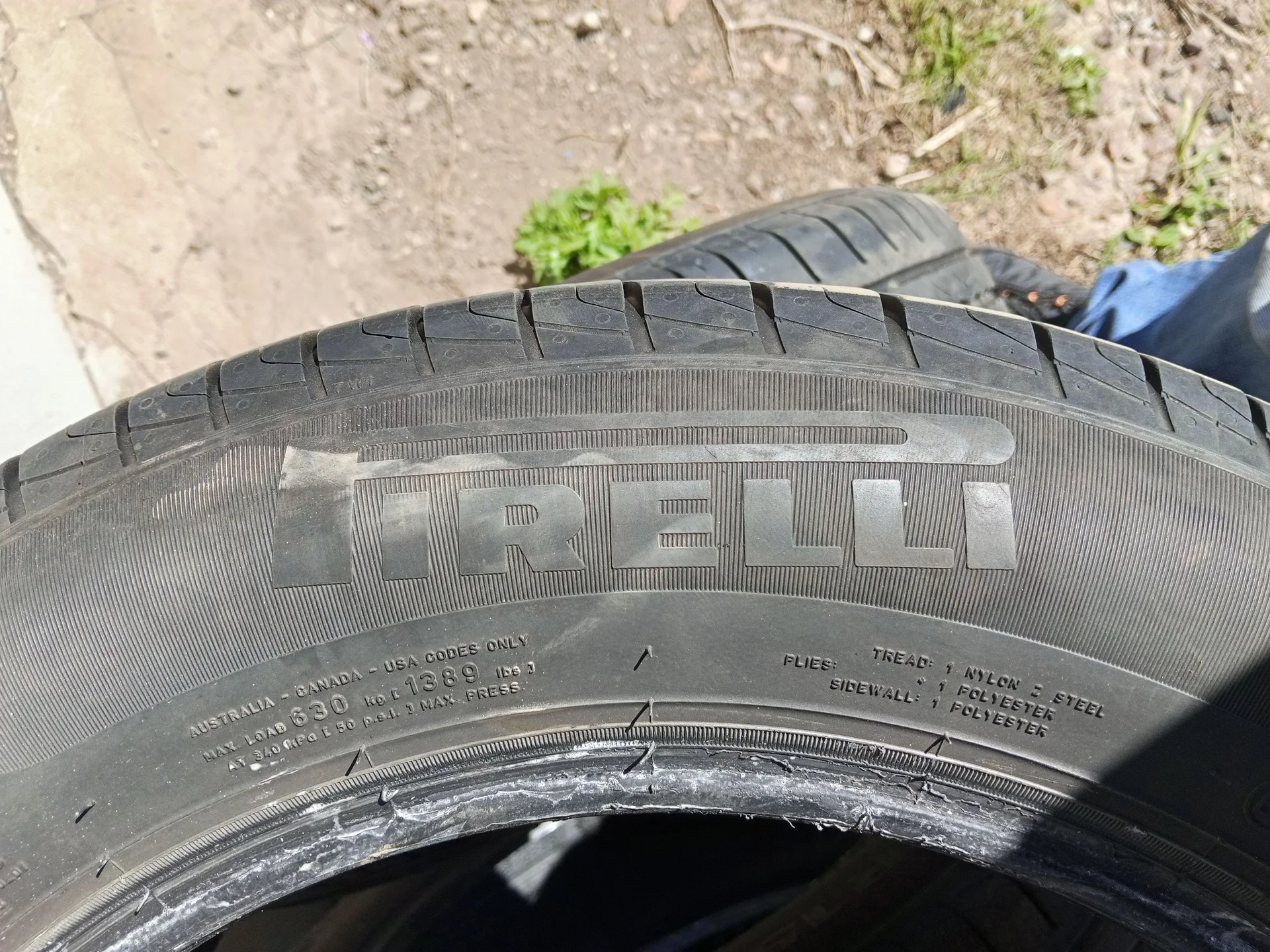Летние шины 185/65/15 Pirelli Cinturato P1 - миниатюра 7