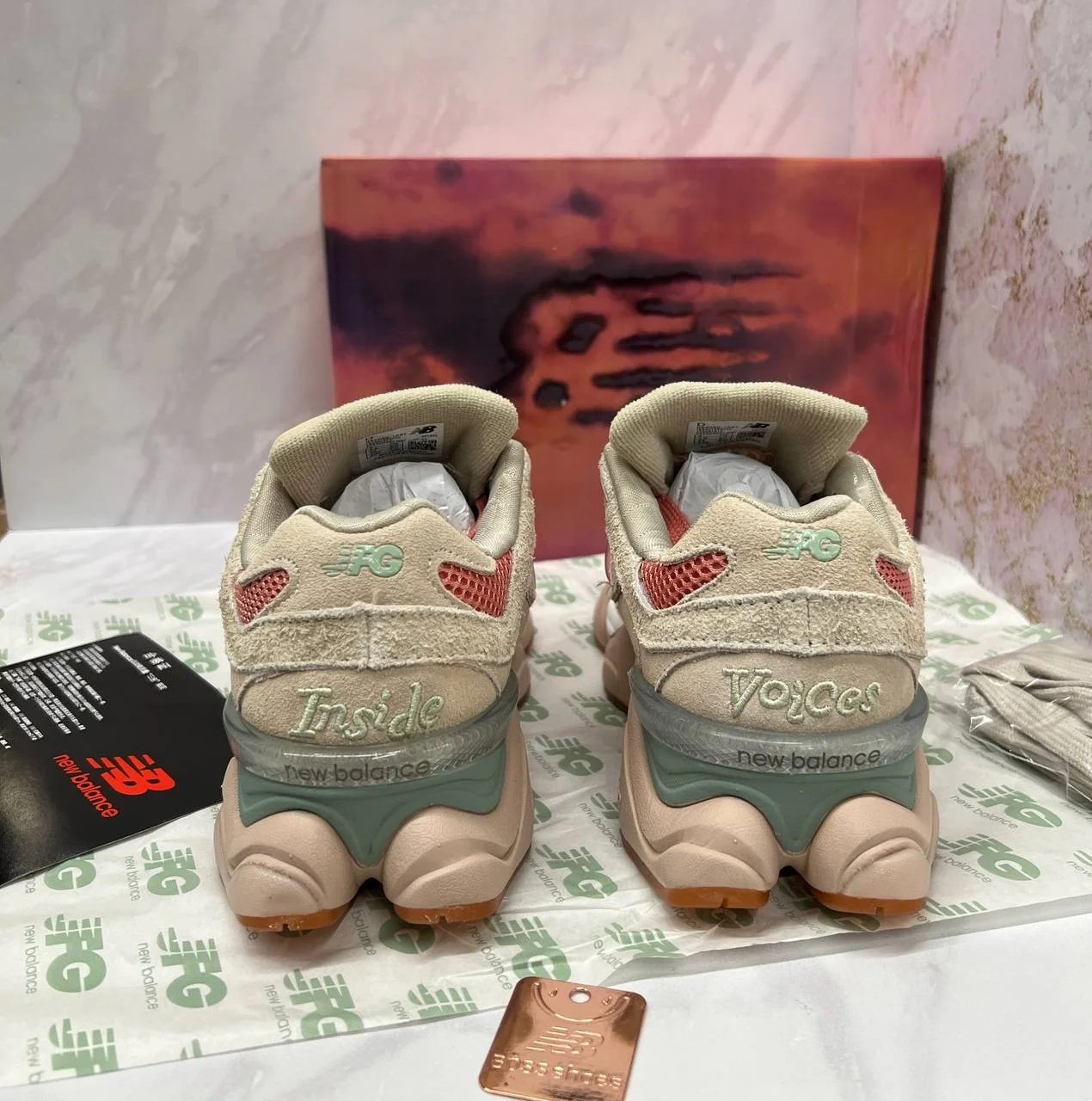 Кроссовки NEW BALANCE 9060 - миниатюра 5