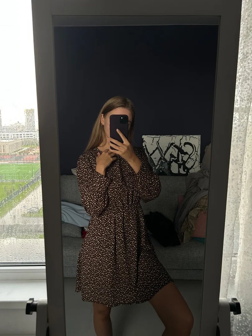 Платье Look Online с необычным принтом - миниатюра 4
