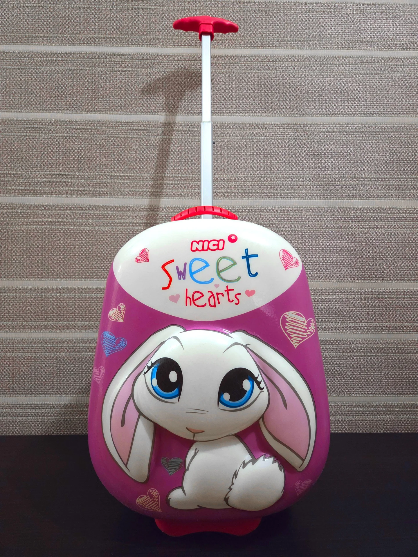Детский чемодан NICI Sweet Hearts с зайчиком 🐰 - миниатюра 2