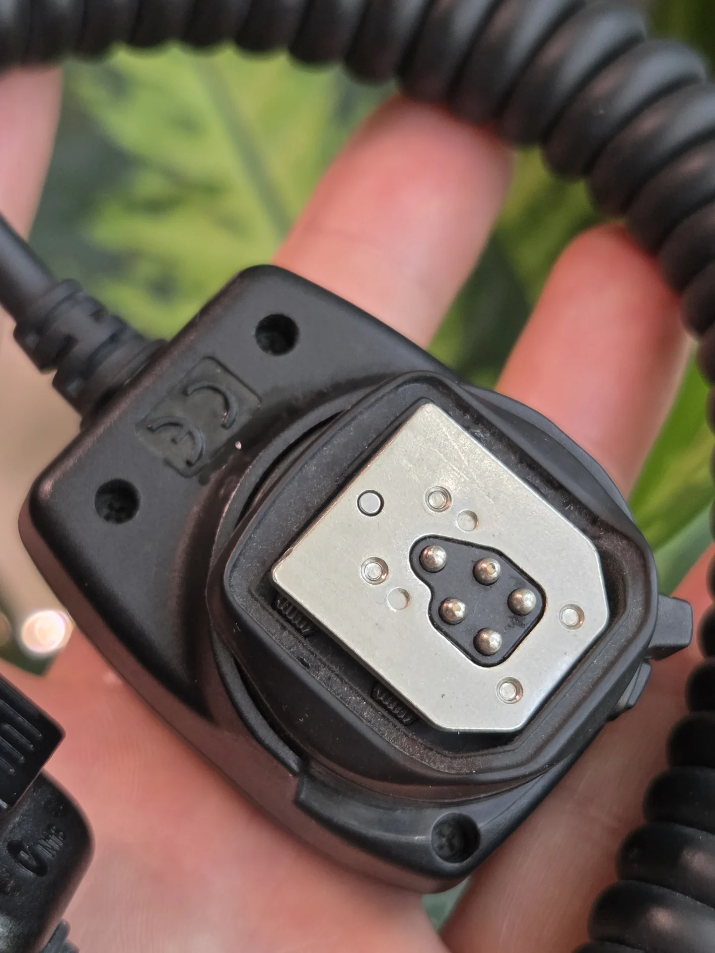 Canon Off-Camera Shoe Cord OC-E3 — TTL-кабель - миниатюра 5