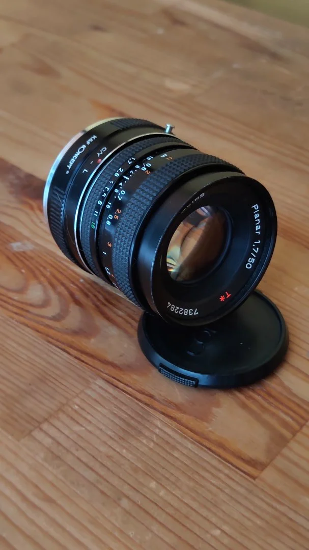Carl Zeiss Planar T* 50mm f/1.7 C/Y K&F на L-mount