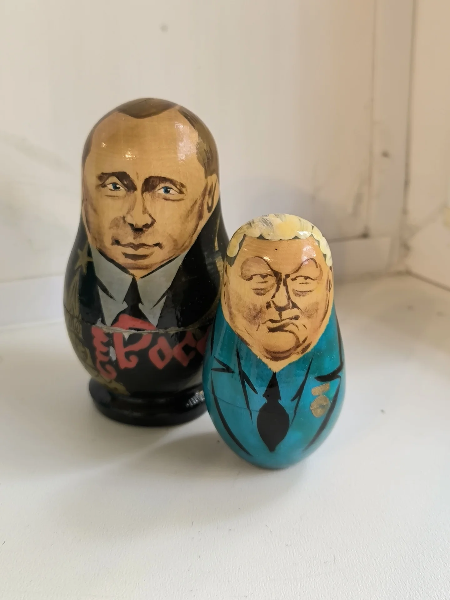 Матрёшка Россия конец 20 века. - миниатюра 2