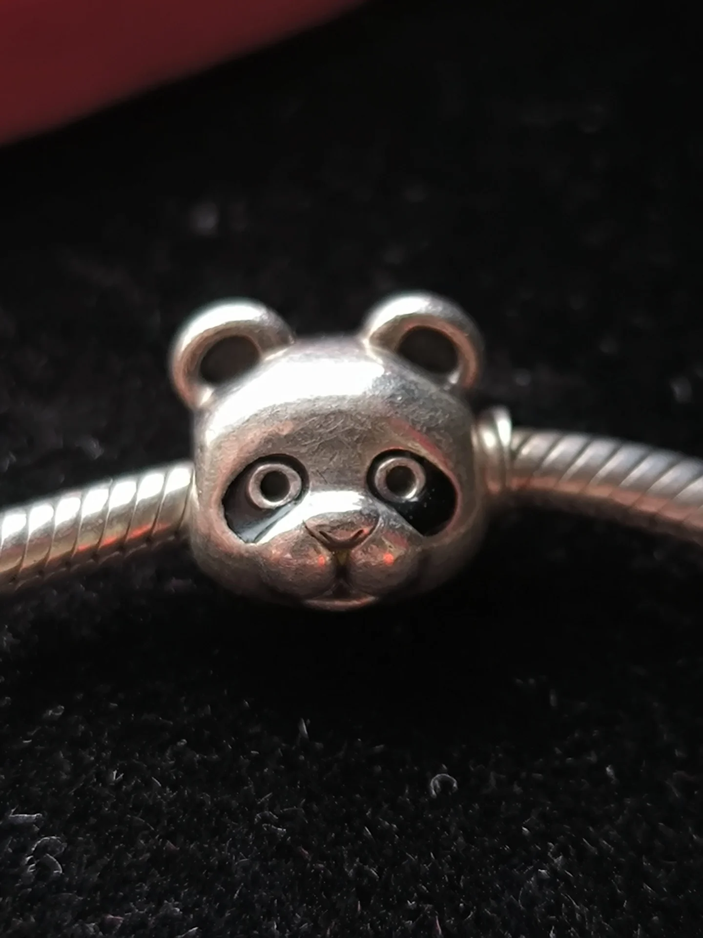 Серебряный браслет Pandora с шармами. Винтаж - миниатюра 5