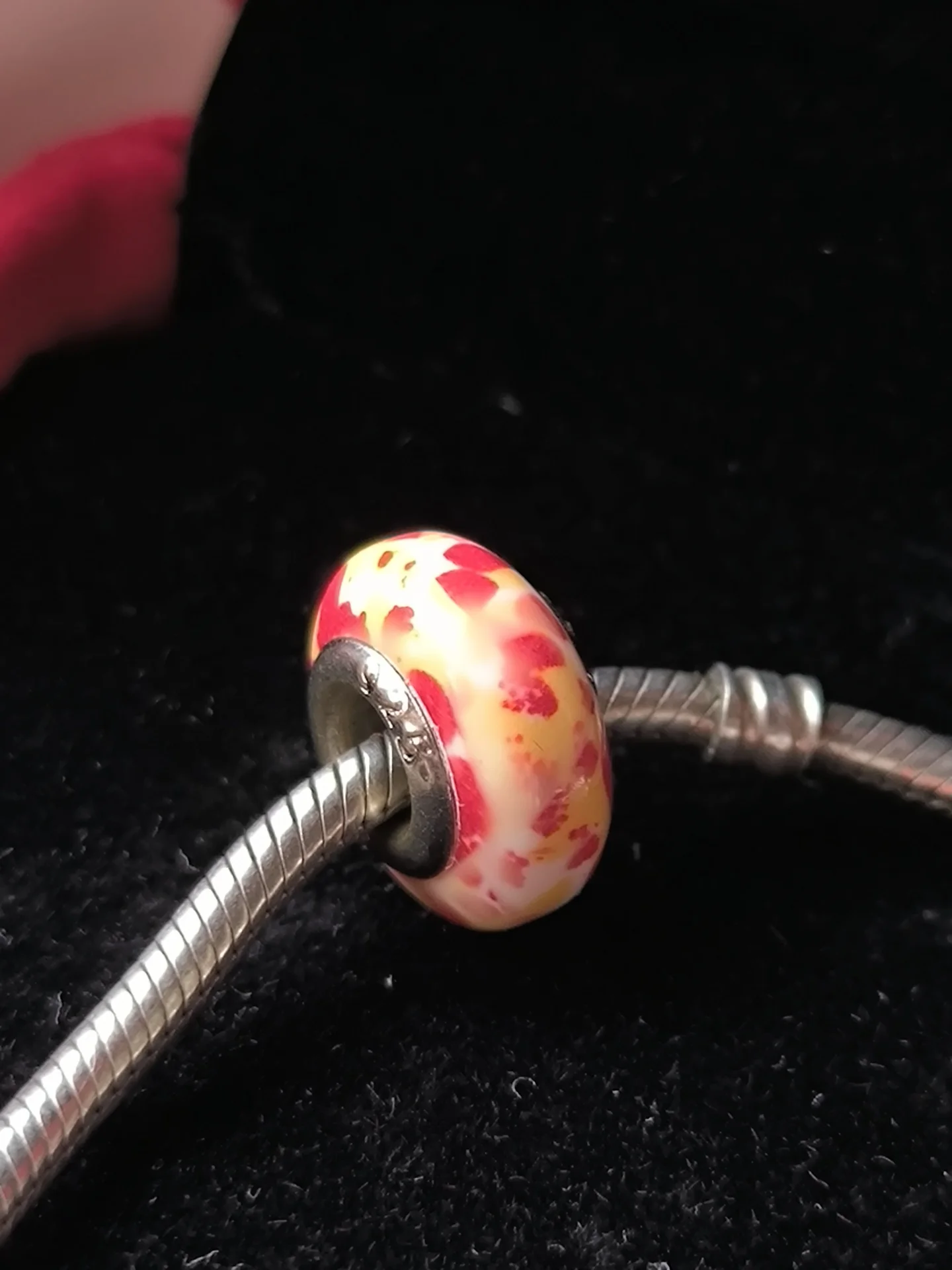 Серебряный браслет Pandora с шармами. Винтаж - миниатюра 6