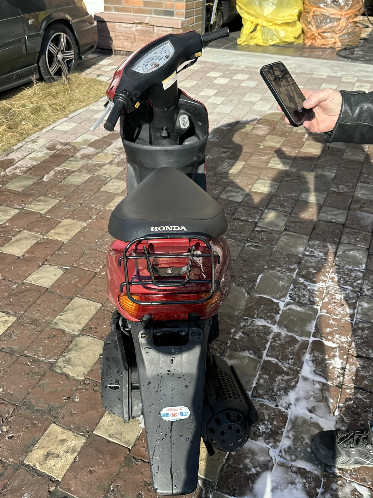 Продам мопед Honda dio 34 - миниатюра 4