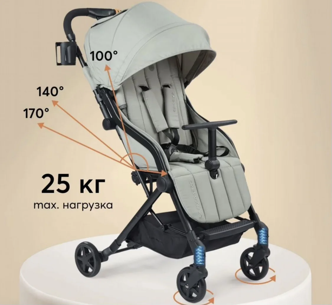 Коляска Happy Baby UMMA PRO - миниатюра 3
