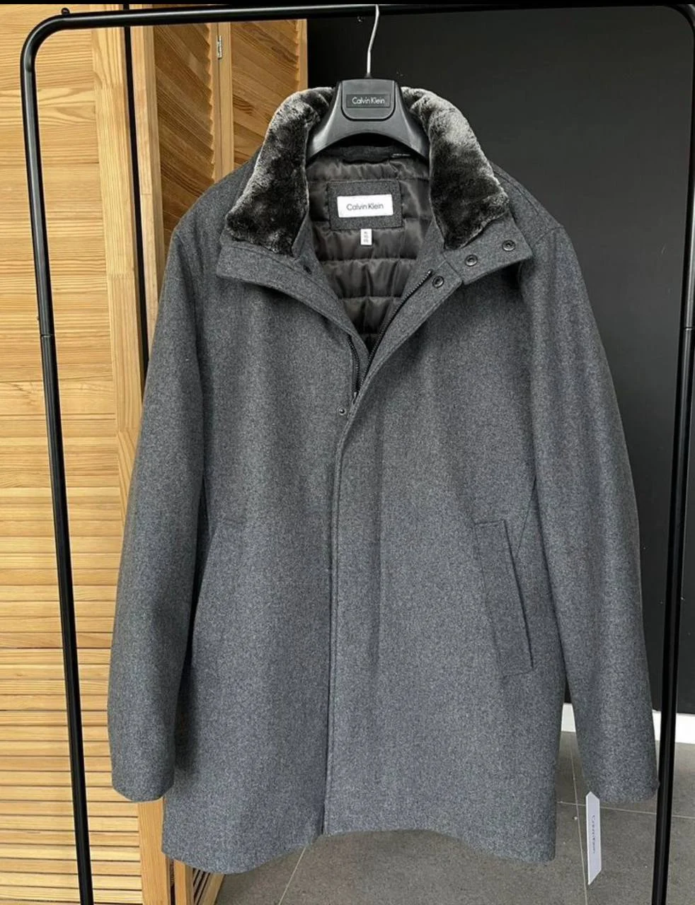 Новое мужское пальто Calvin Klein - миниатюра 8