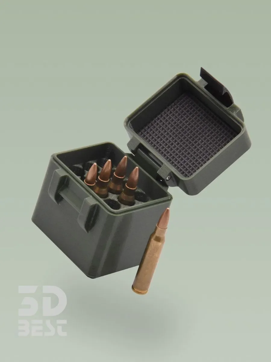 Бокс кейс под патроны .223 калибр (20 ячеек) - миниатюра 7