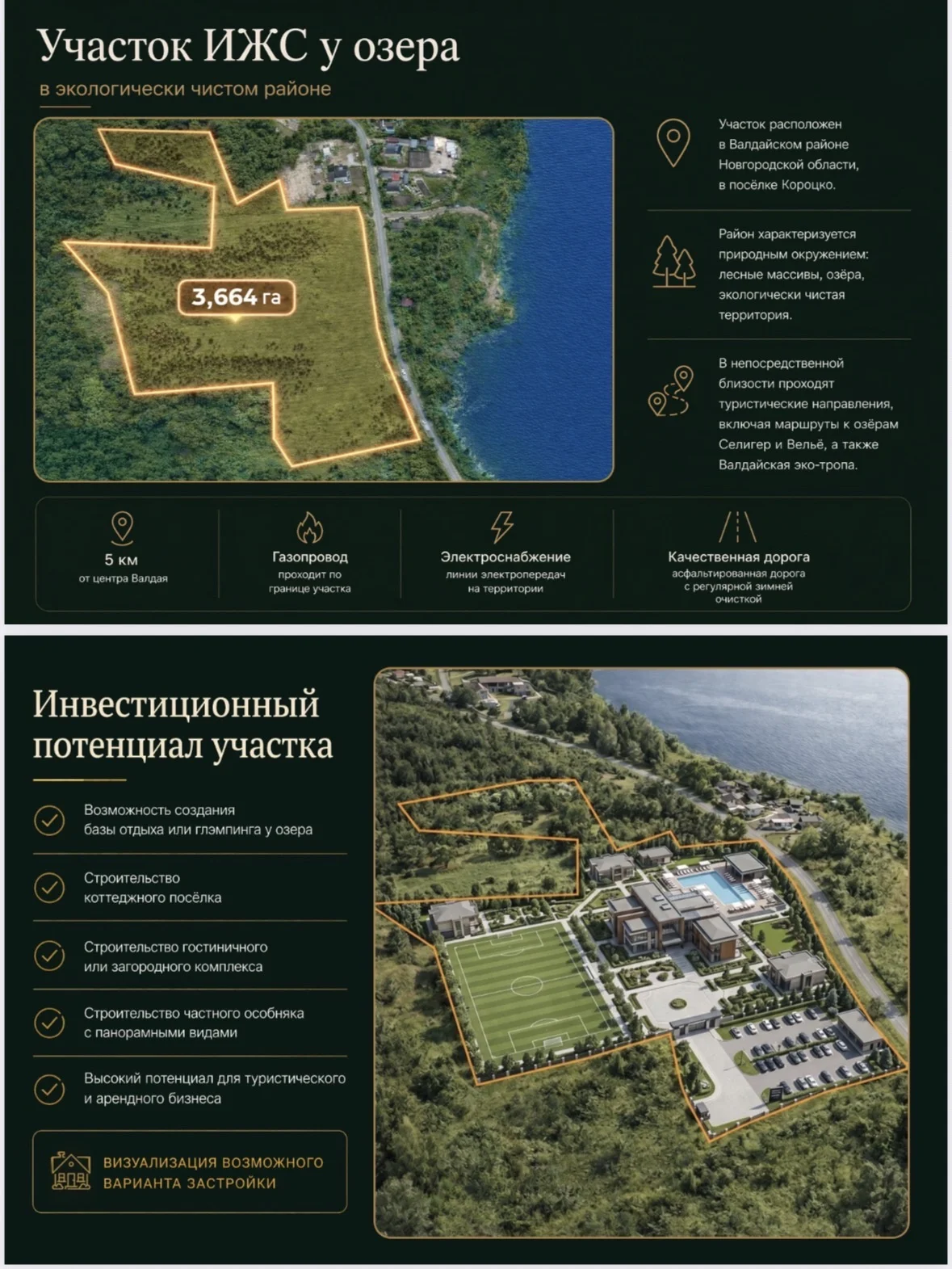 Продам участок 3,6 га ИЖС - миниатюра 2