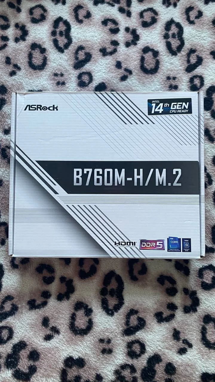 Материнская плата MSI B760m-h/m.2 DDR5 - миниатюра 2