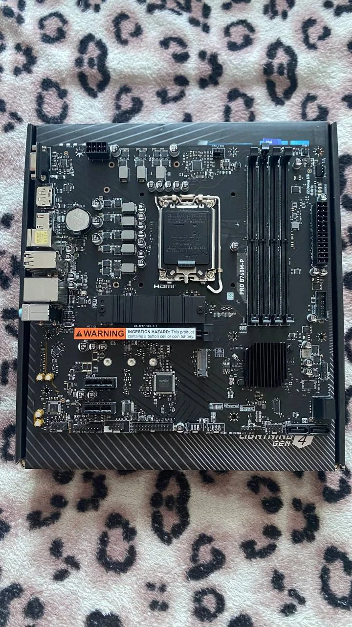 MSI PRO B760m-p LGA1700 ddr5 - изображение 1