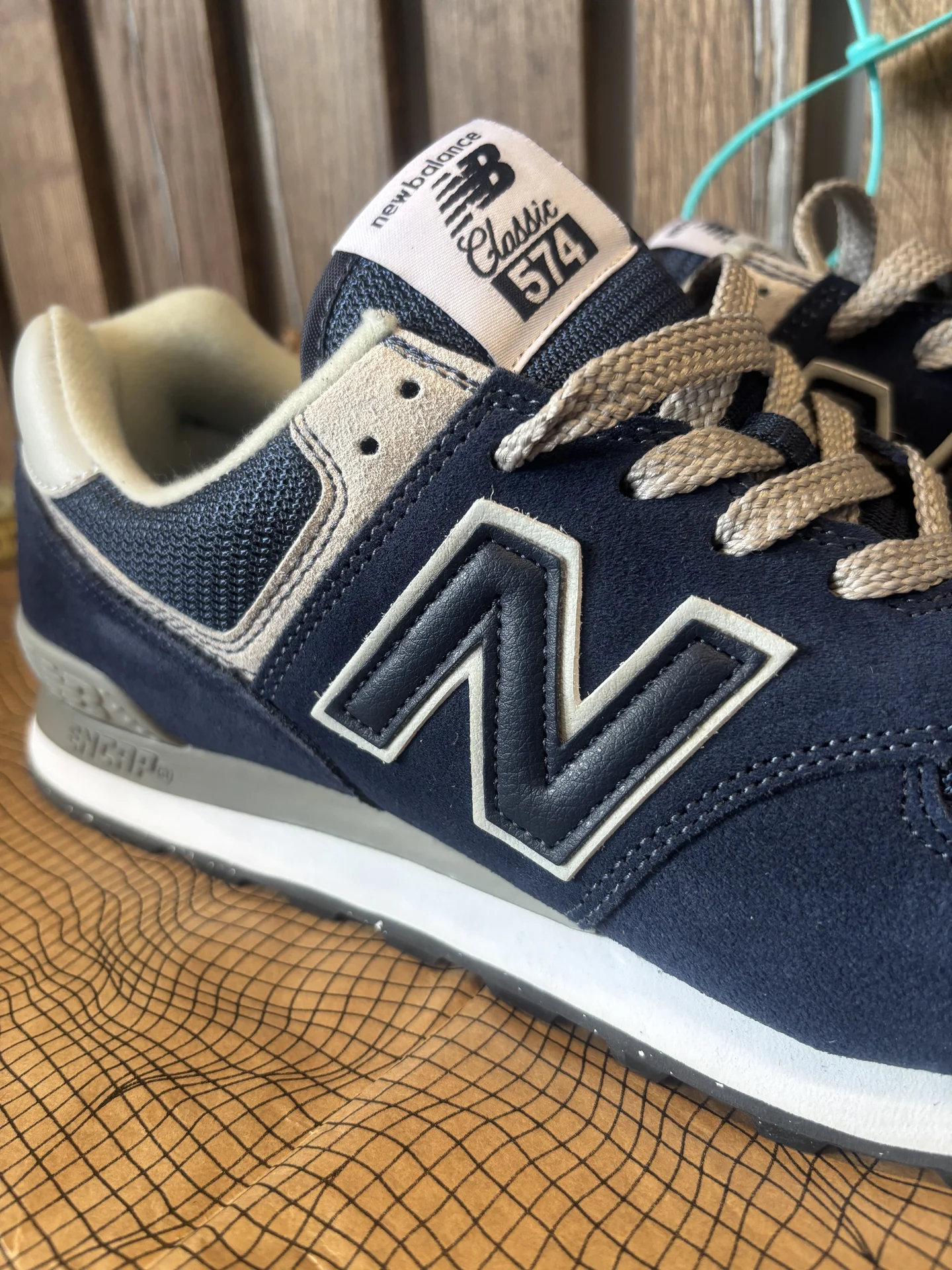 Кроссовки мужские new balance 574,43 размер, новые - миниатюра 3