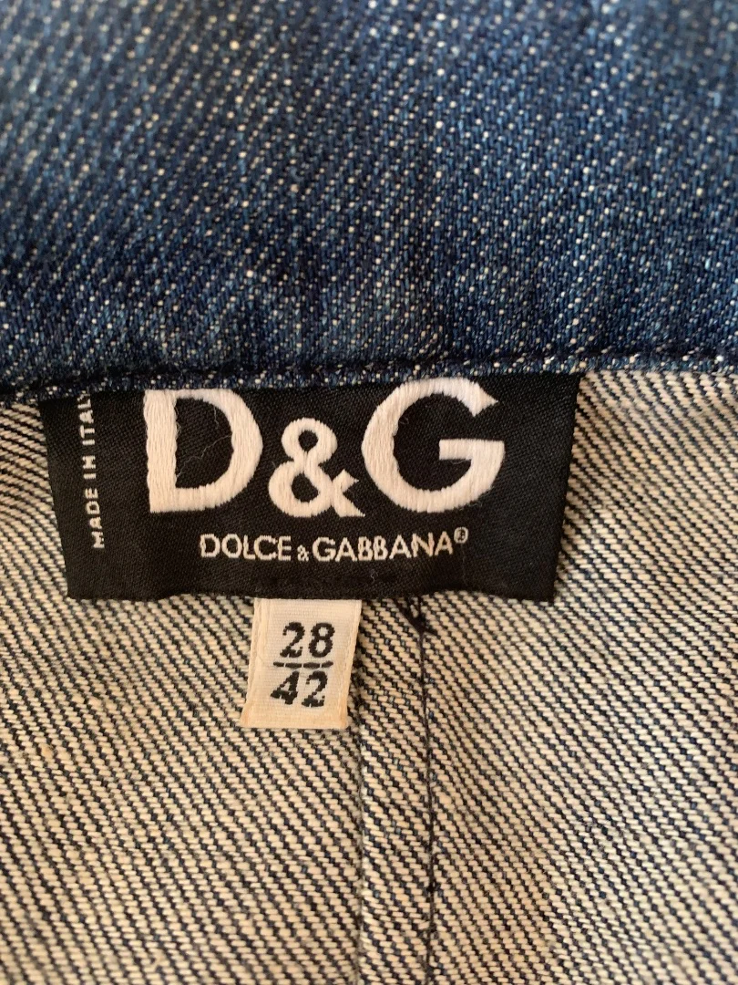 Тренч из Денима Dolce&Gabbana , оригинал Италия - миниатюра 5