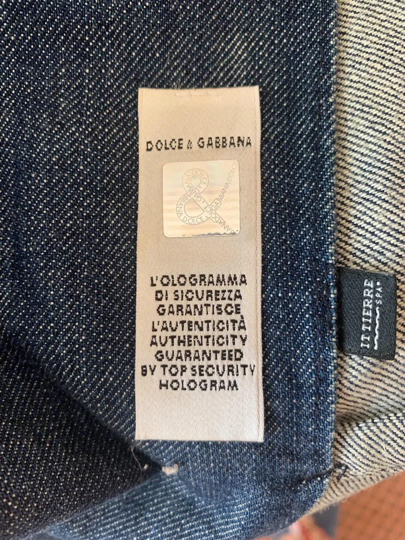 Тренч из Денима Dolce&Gabbana , оригинал Италия - миниатюра 6