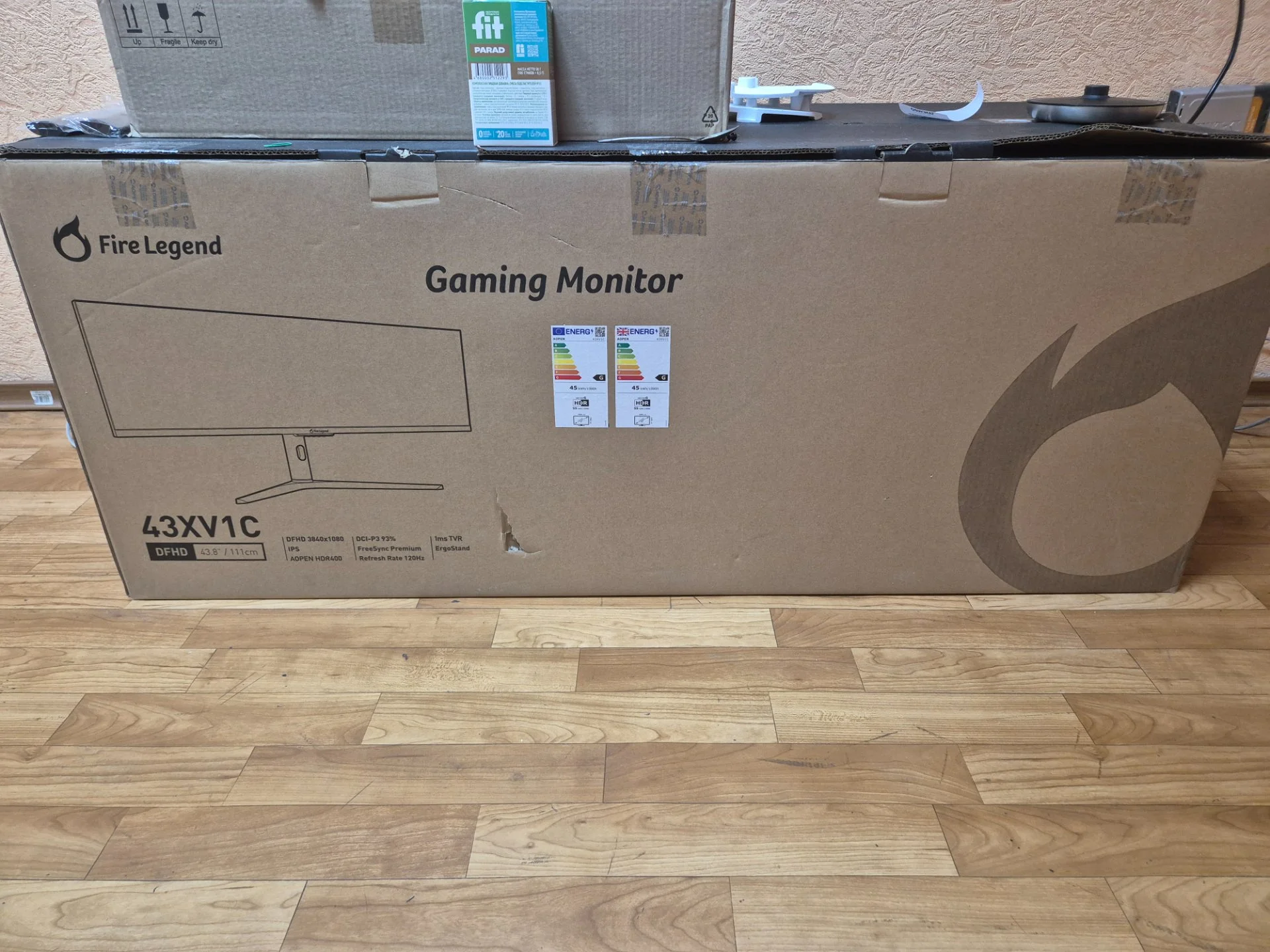 Игровой ультраширокий монитор AOpen 44" 43XV1CPwmiiphx / новый, 2 шт. - миниатюра 3
