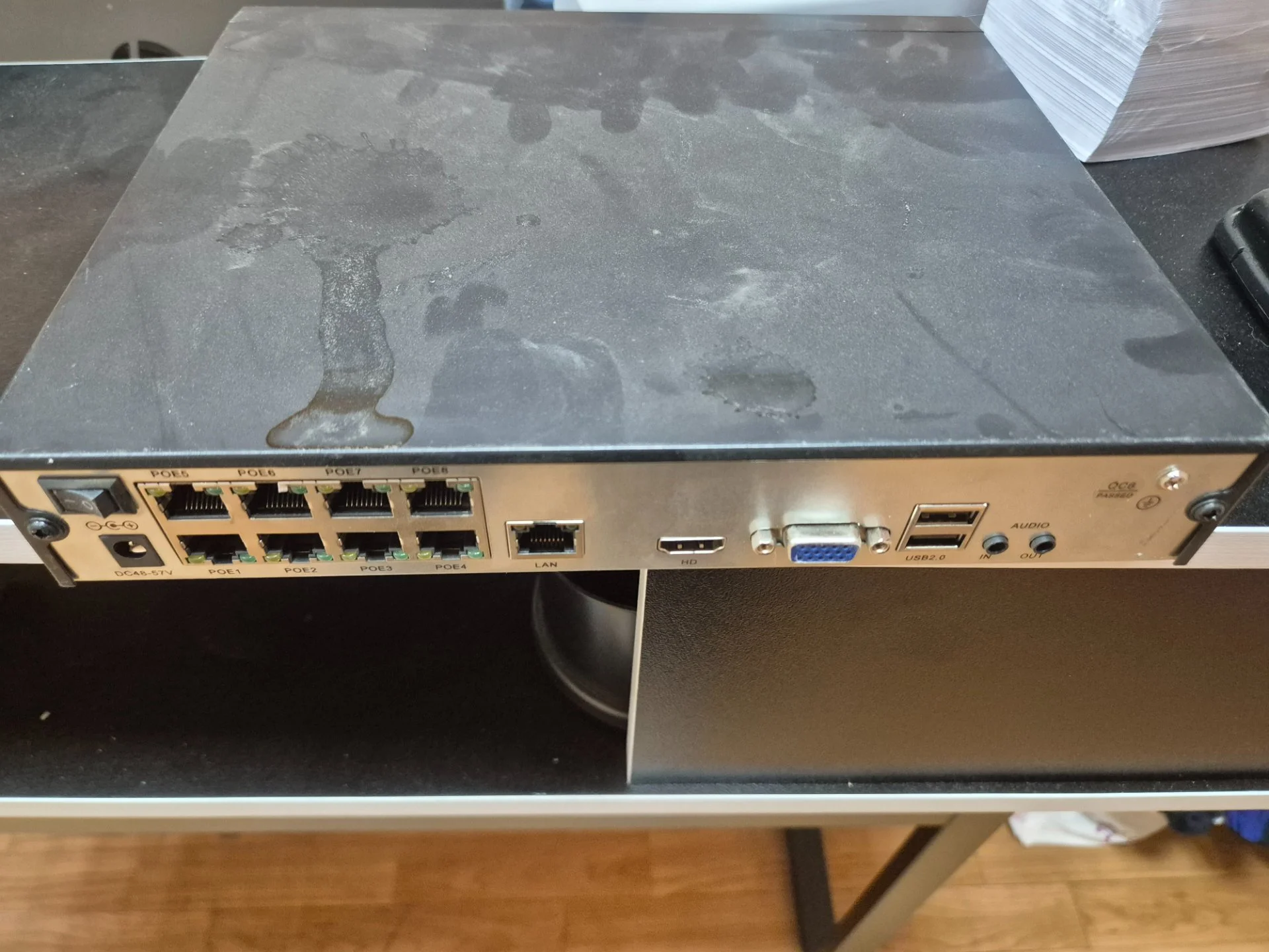Готовый комплект IP POE видеонаблюдения Sectec / 3 камеры 12 Мп, 25 кадр/с, б/у - миниатюра 5