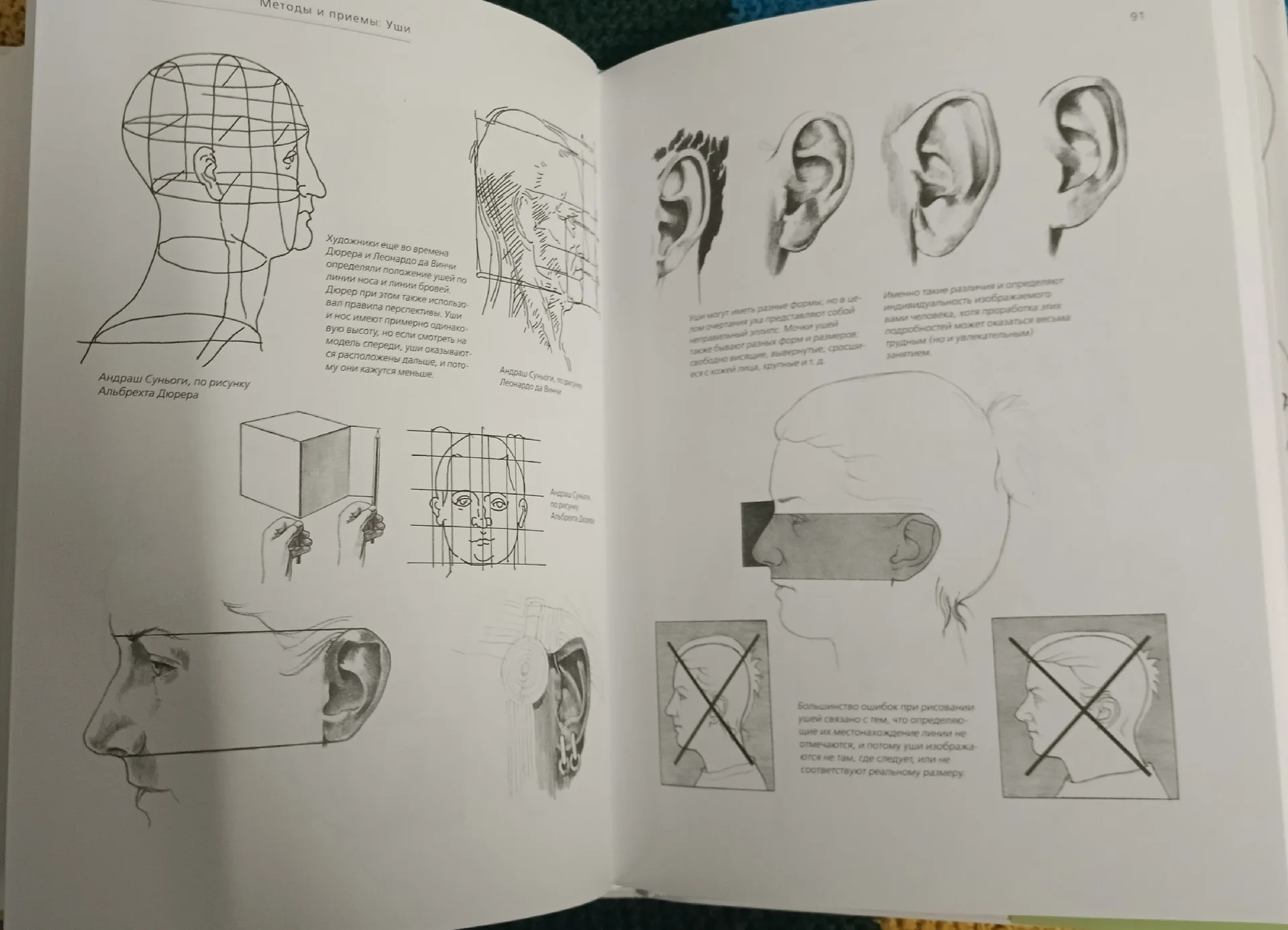 Андраш Суньоги: Большая книга рисования. Портрет - миниатюра 2