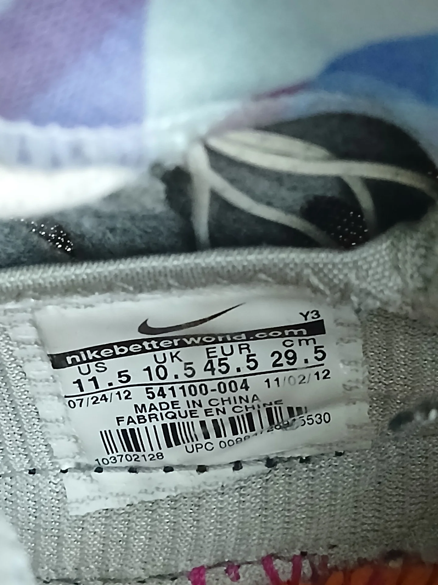 Баскетбольные кроссовки Nike LeBron 10 'Prism' - миниатюра 5
