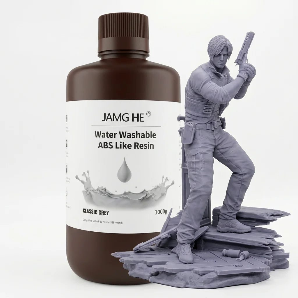 Водосмываемая фотополимерная смола Jamg HE ABS-LIKE - изображение 1