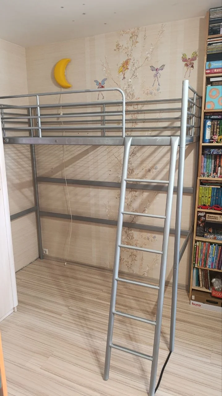 Кровать чердак IKEA 90×200 - миниатюра 2