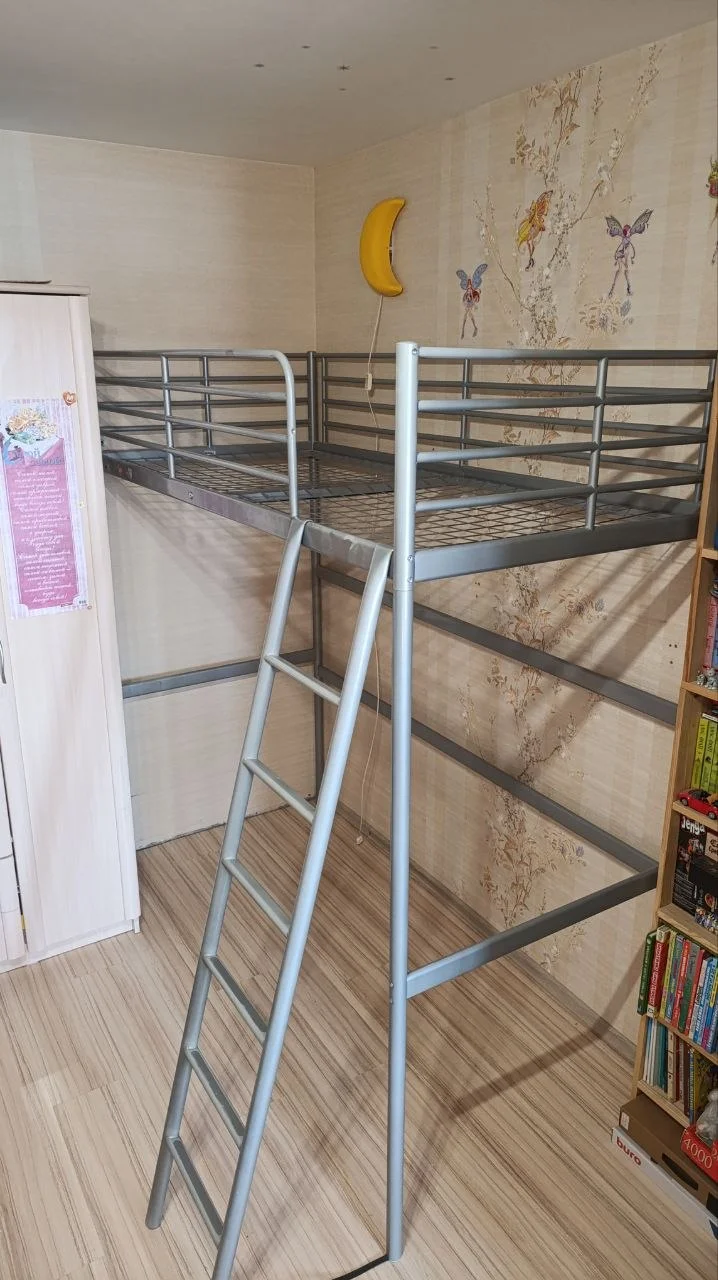 Кровать чердак IKEA 90×200 - миниатюра 3