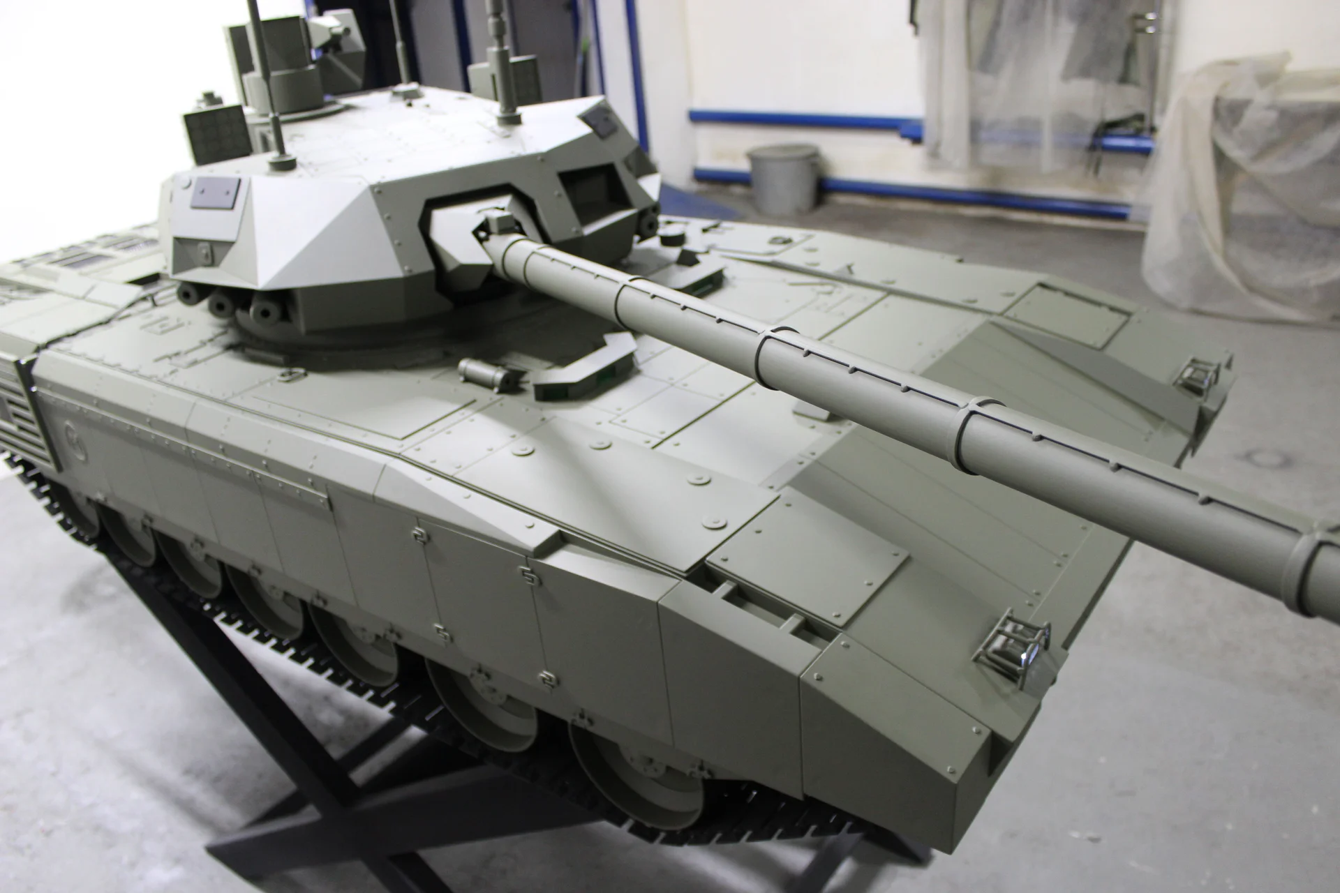 Эксклюзивный макет танка Армата т-14 - миниатюра 4