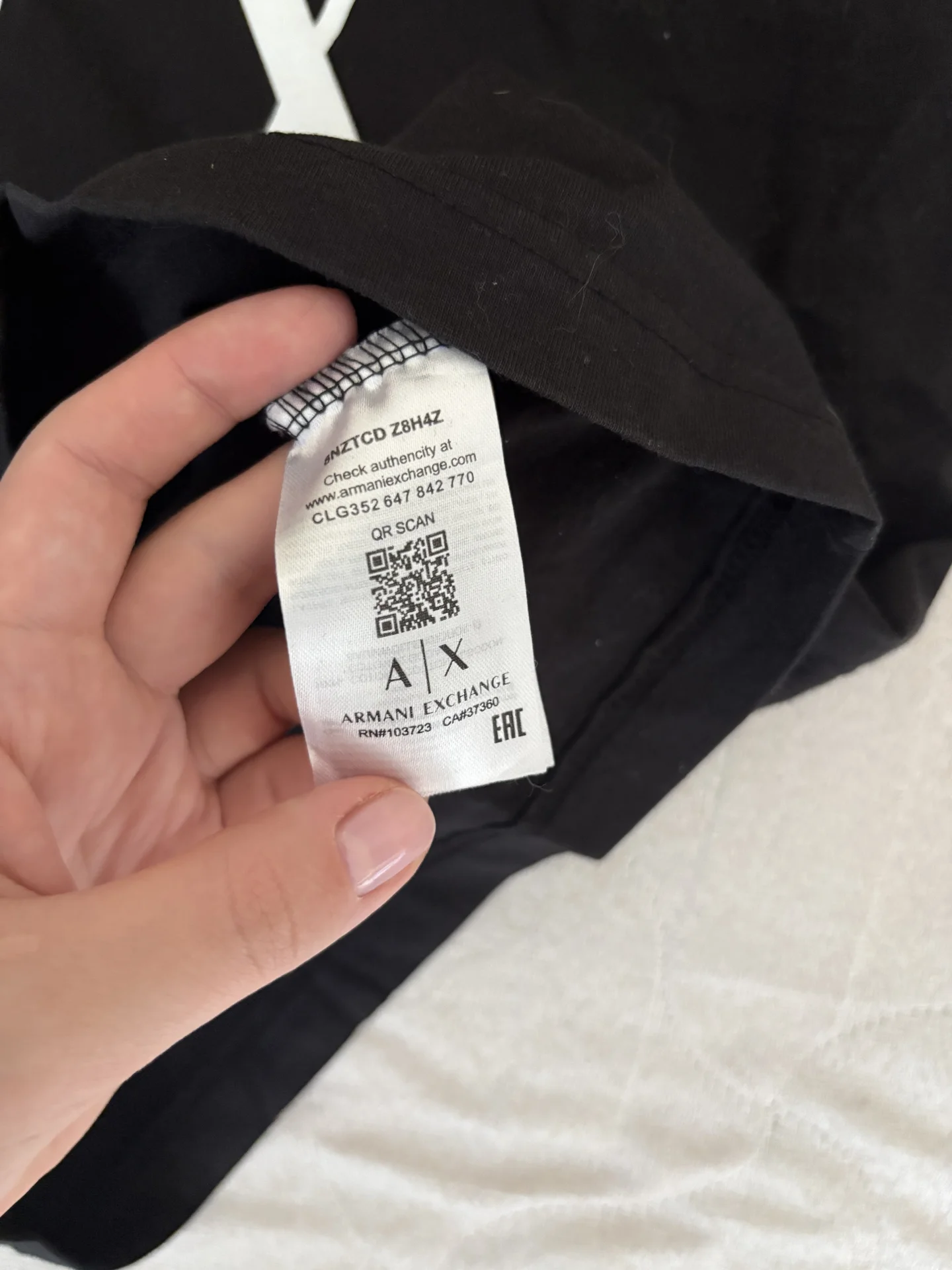 Футболка armani - миниатюра 3