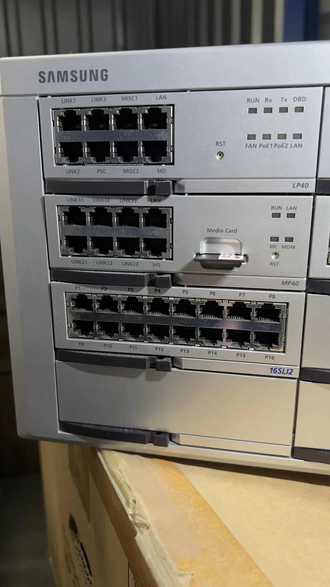 Мини атс Samsung officeserv 7400 комплект+ телефон - миниатюра 3