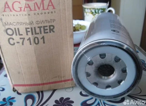 AGama масляный фильтр С-7101(volvo) - миниатюра 2