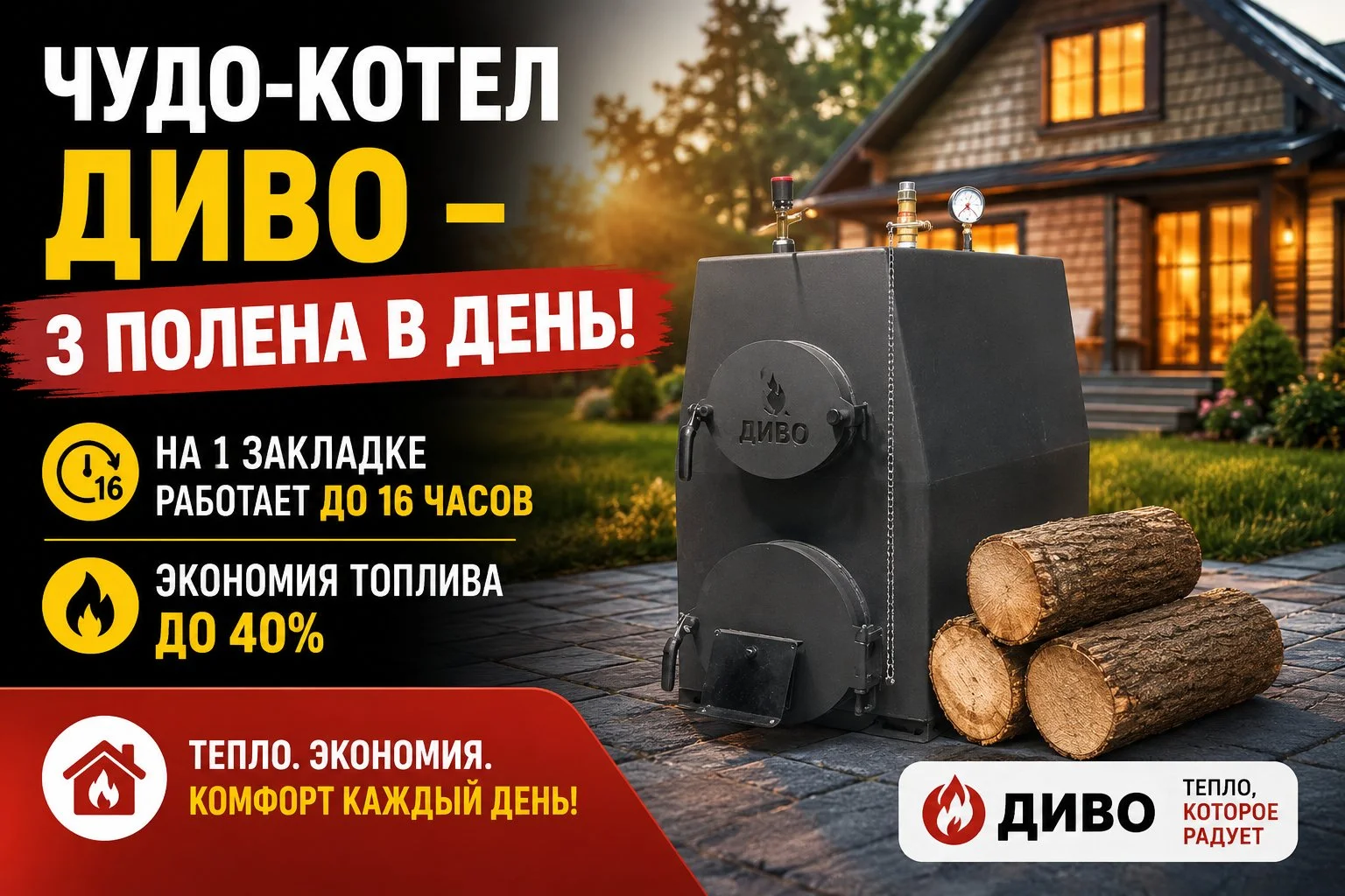 Твердотопливный котел - изображение 1