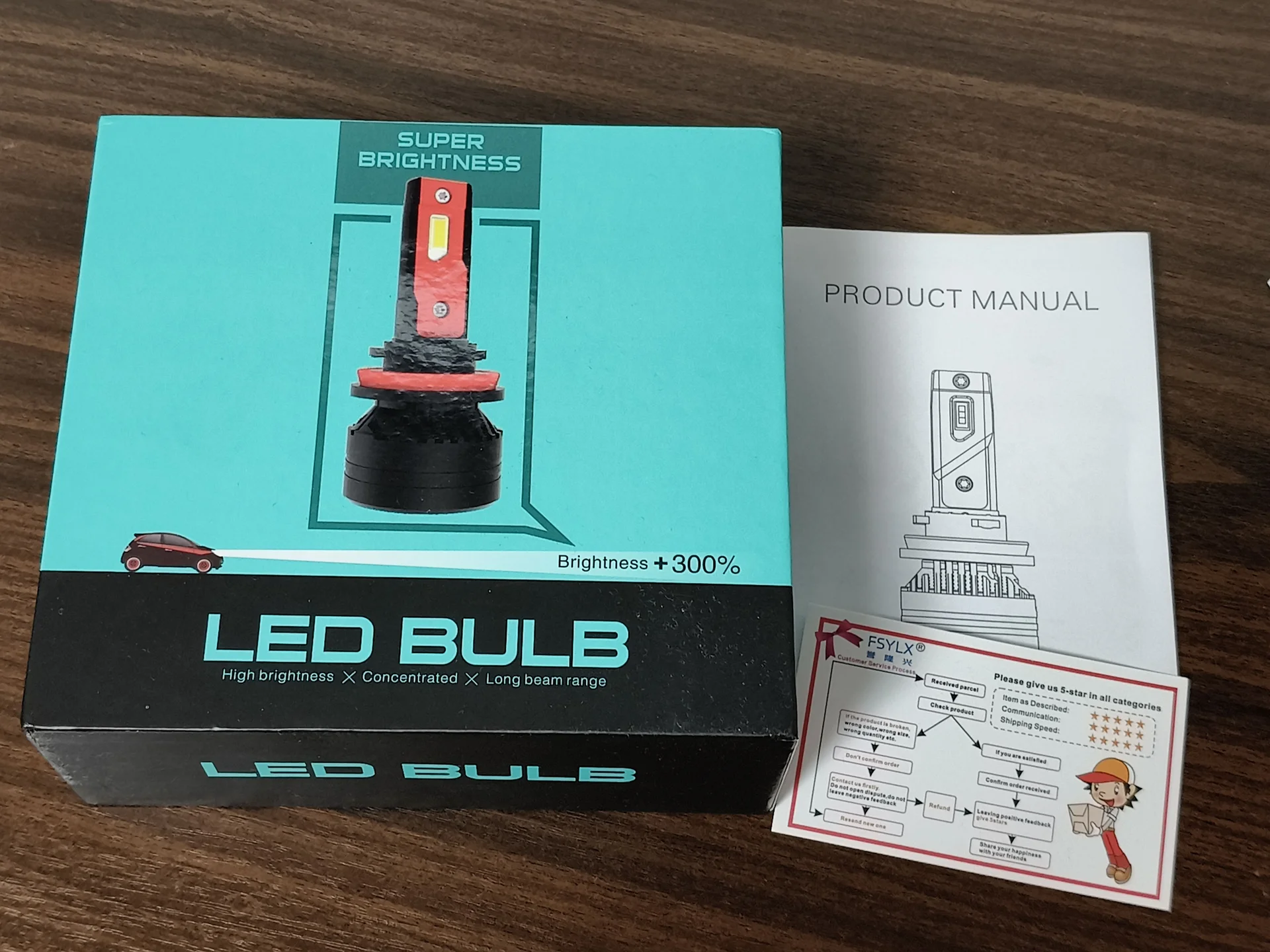 Led bulb F3 H1 - миниатюра 4