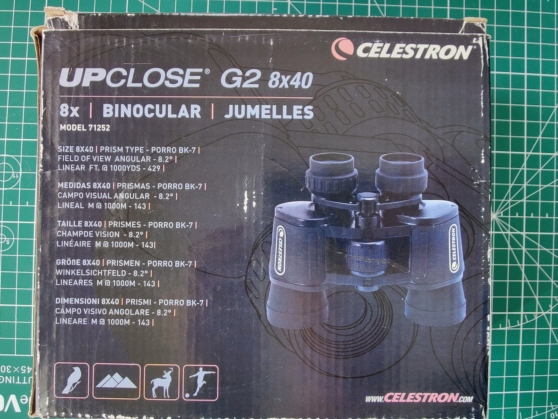 Бинокль Celestron upclosе G2 8x40 - миниатюра 9