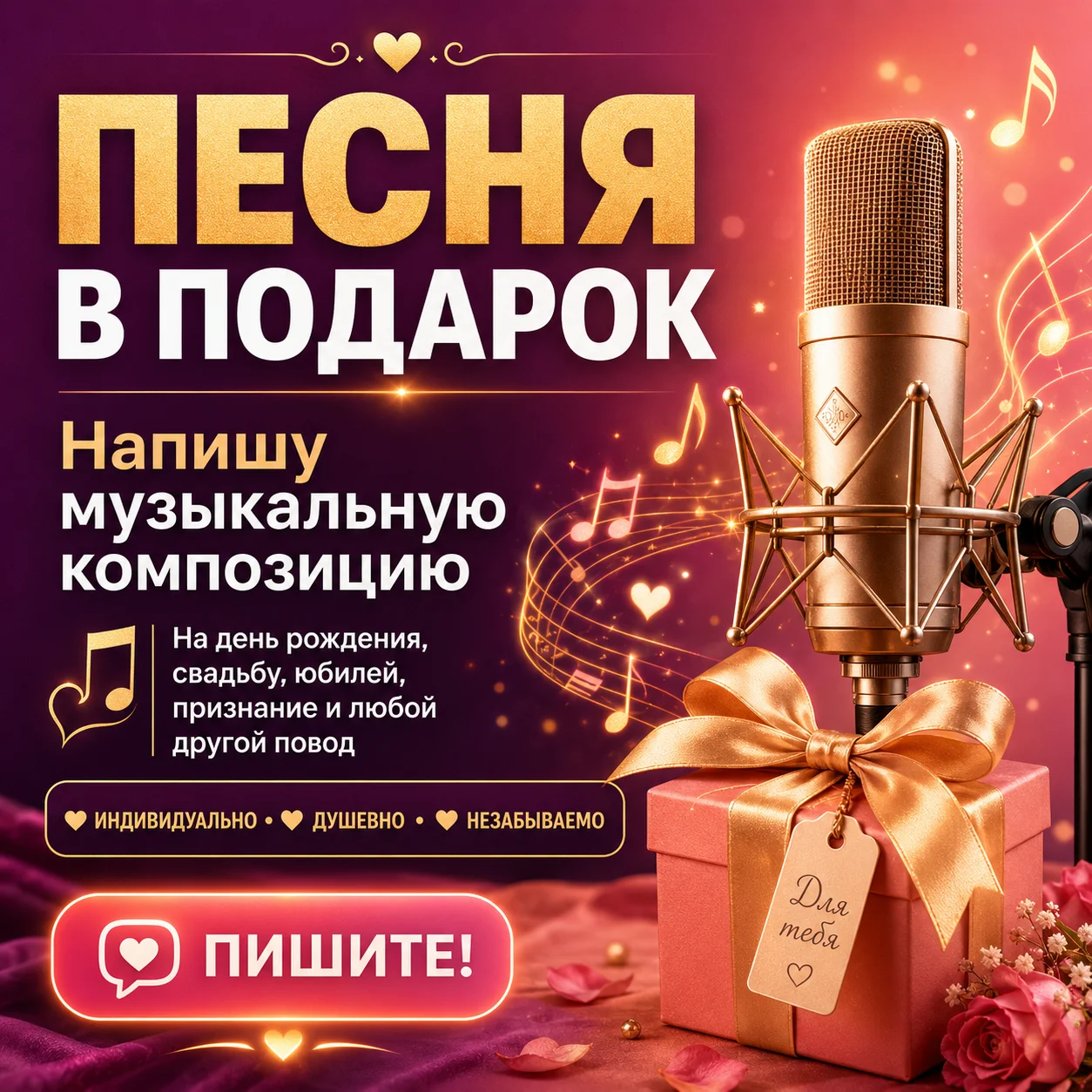 Песня в подарок - изображение 1