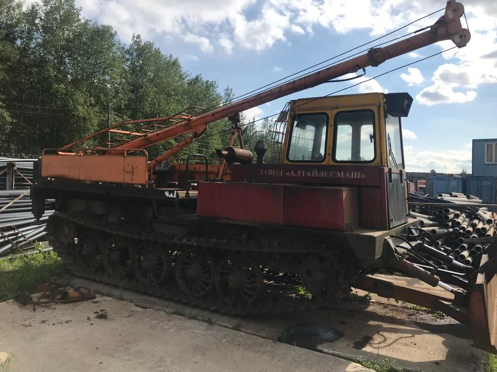 Продам машину бурильно-крановую БКМ-534 Гусеничная (болотоход) - изображение 1