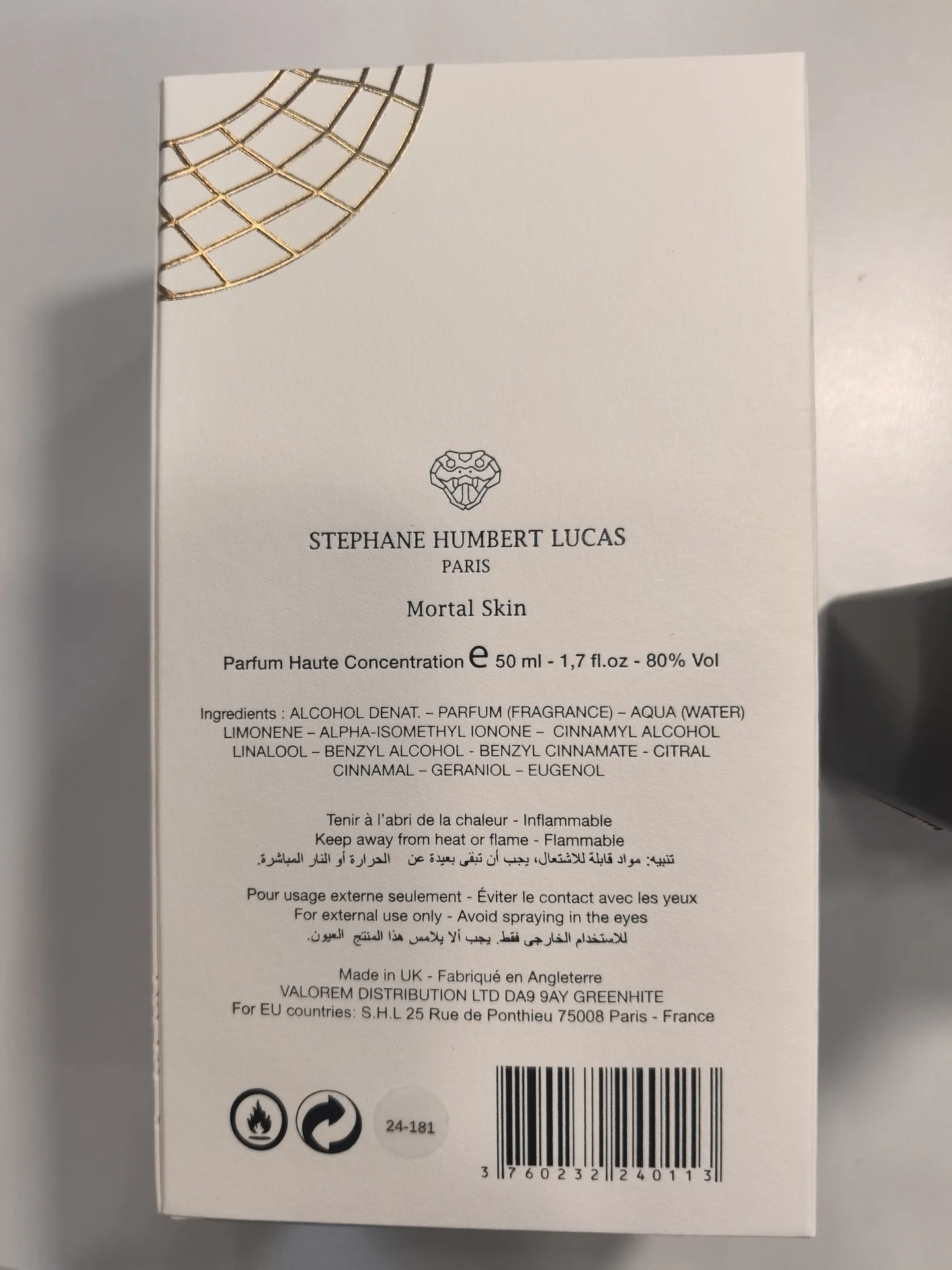 Продаю SHL 777 Mortal Skin остаток 30 мл - миниатюра 2
