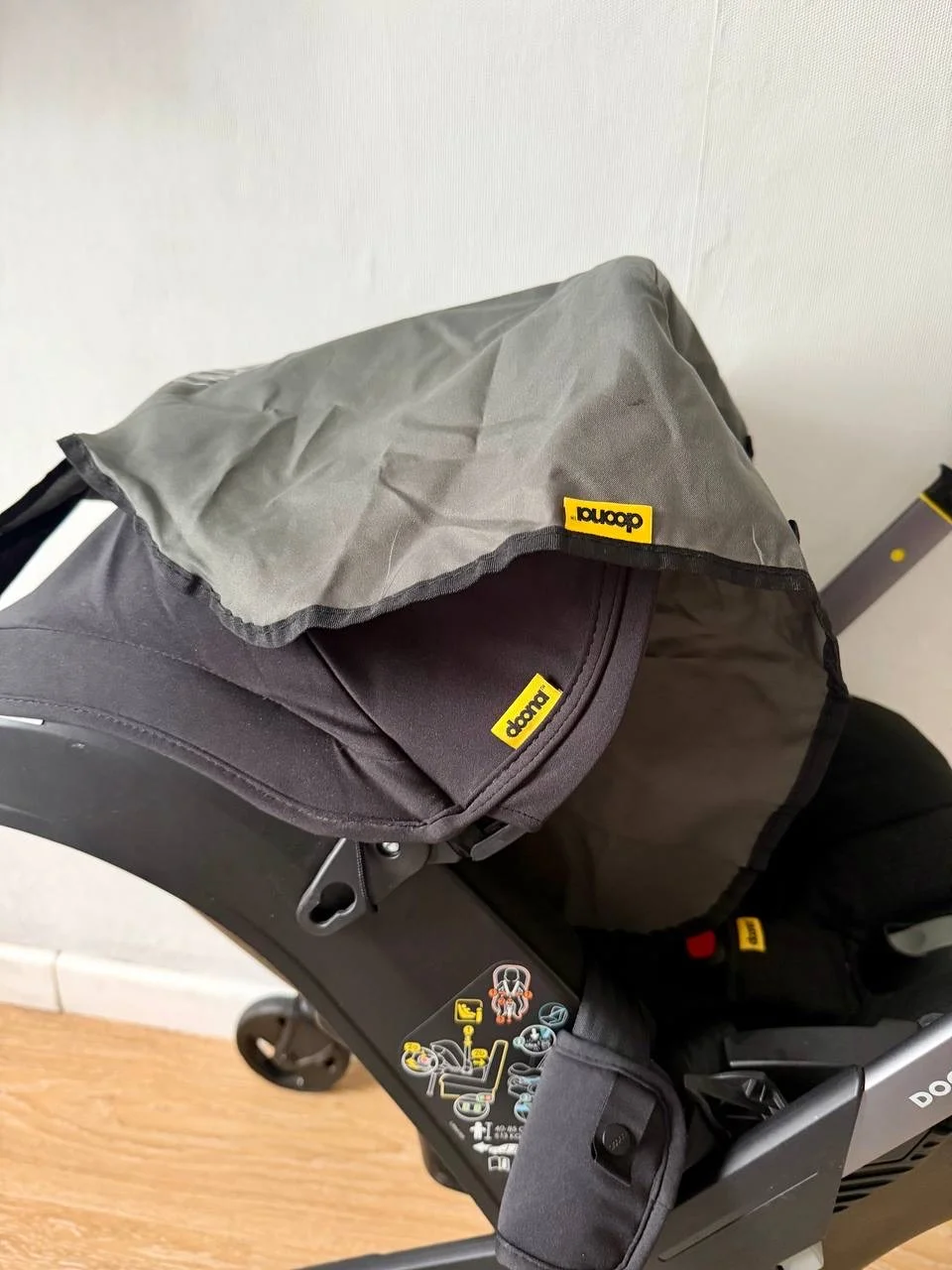 Коляска-автокресло Doona I Nitro Black - миниатюра 2