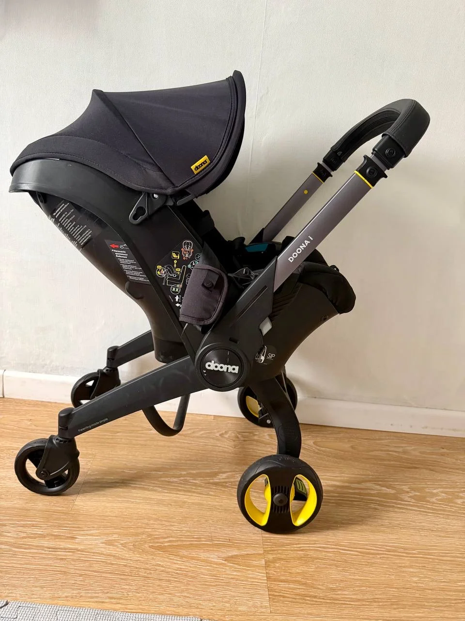 Коляска-автокресло Doona I Nitro Black - миниатюра 3