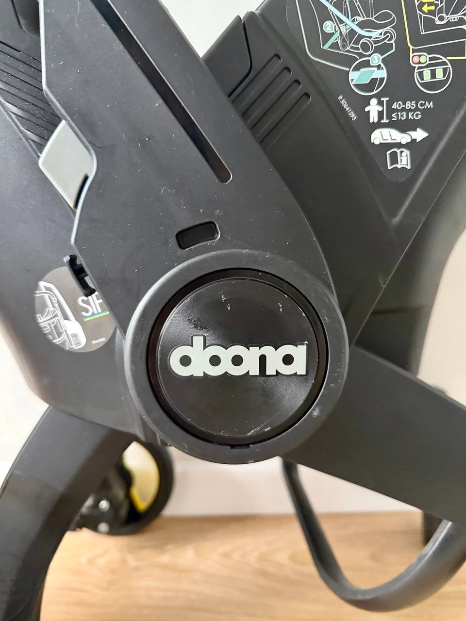 Коляска-автокресло Doona I Nitro Black - миниатюра 10