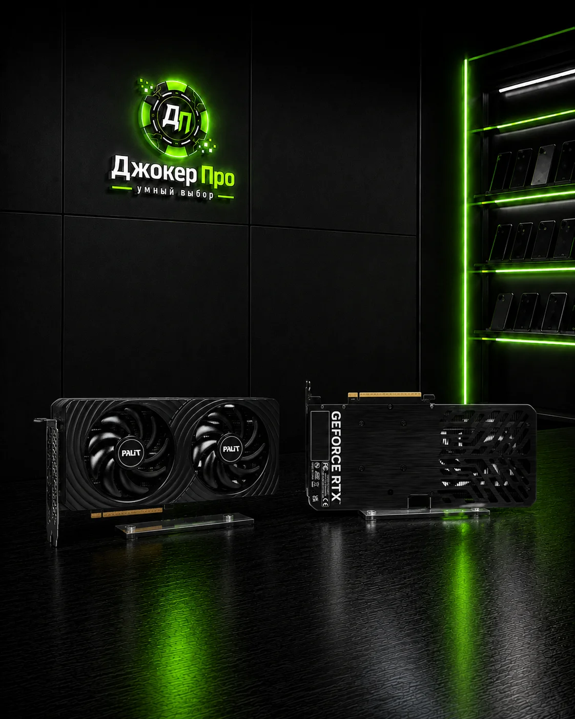 Видеокарта Palit RTX 5060 Ti dual 8GB - миниатюра 2