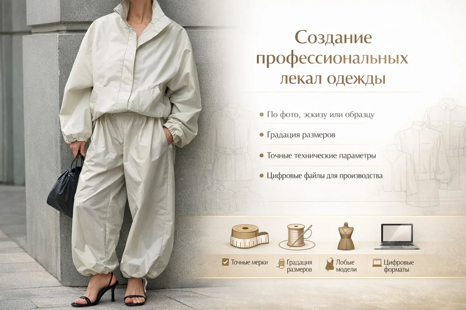 Лекала ОДЕЖДЫ -Выкройки -удалённо - изображение 1