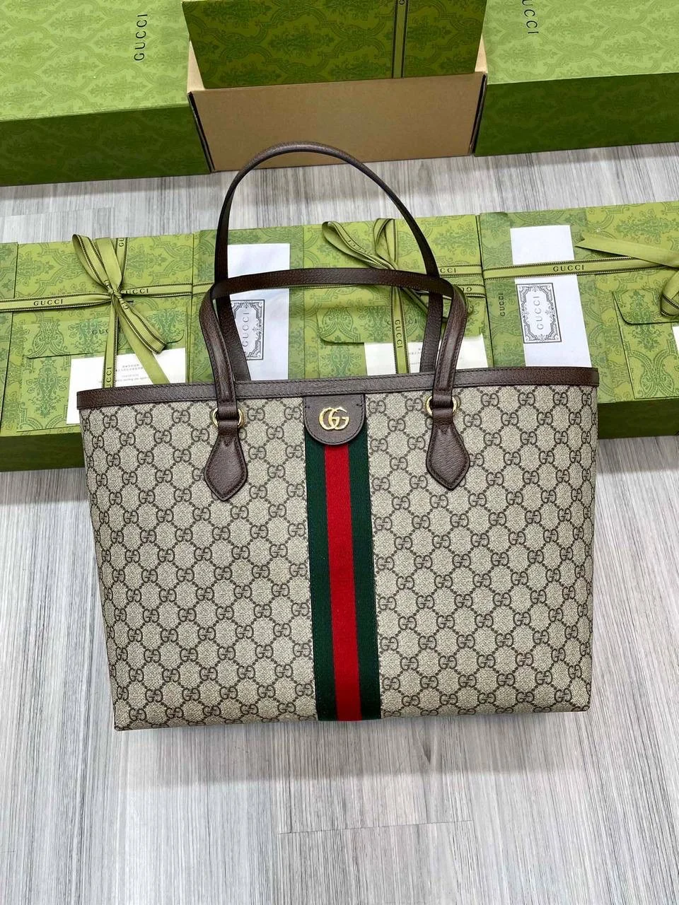 Сумка GUCCI GG Ophidia Medium - изображение 1